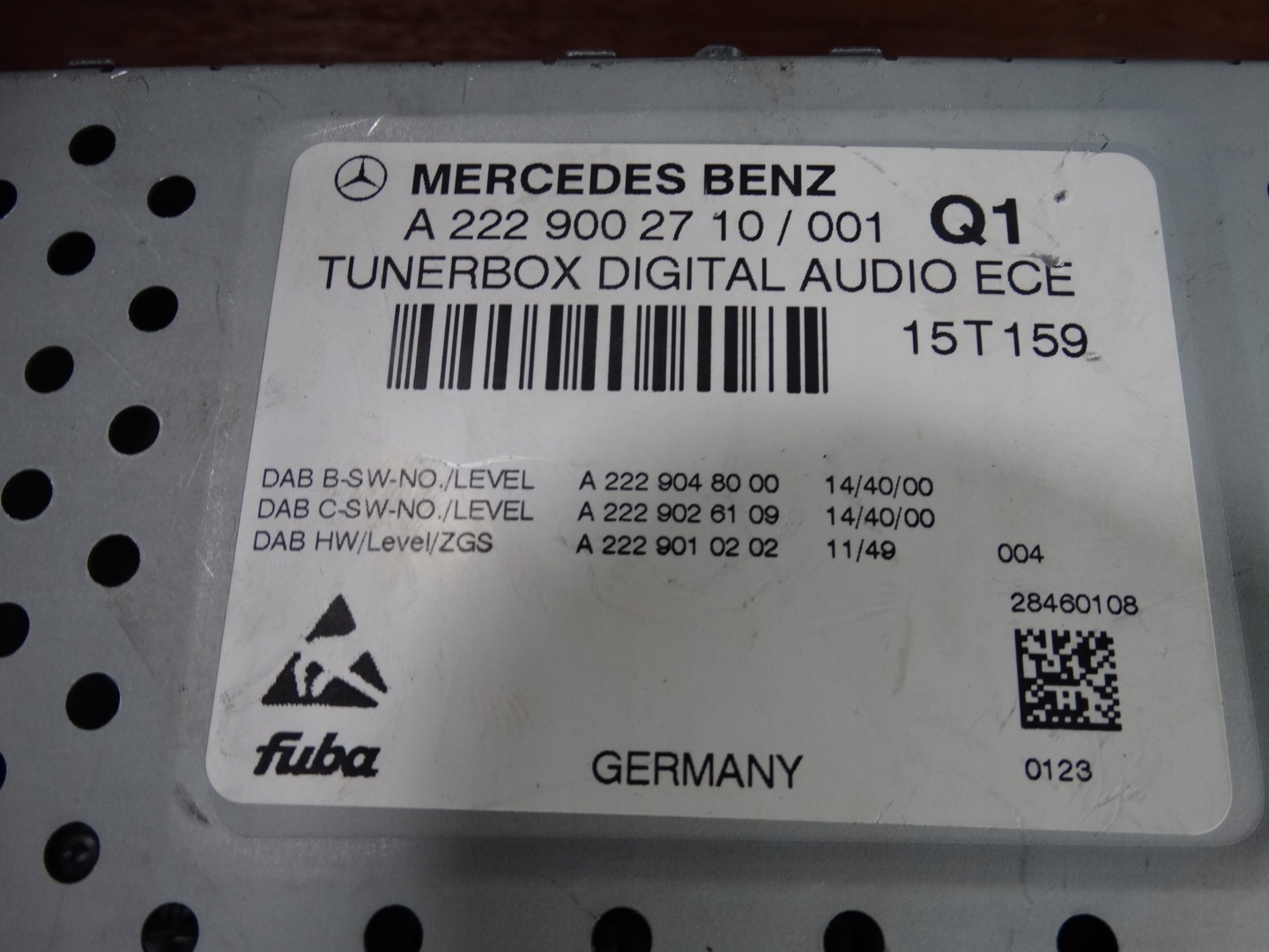 IDEALNY module TUNER amplifier MERCEDES W117 W212 9