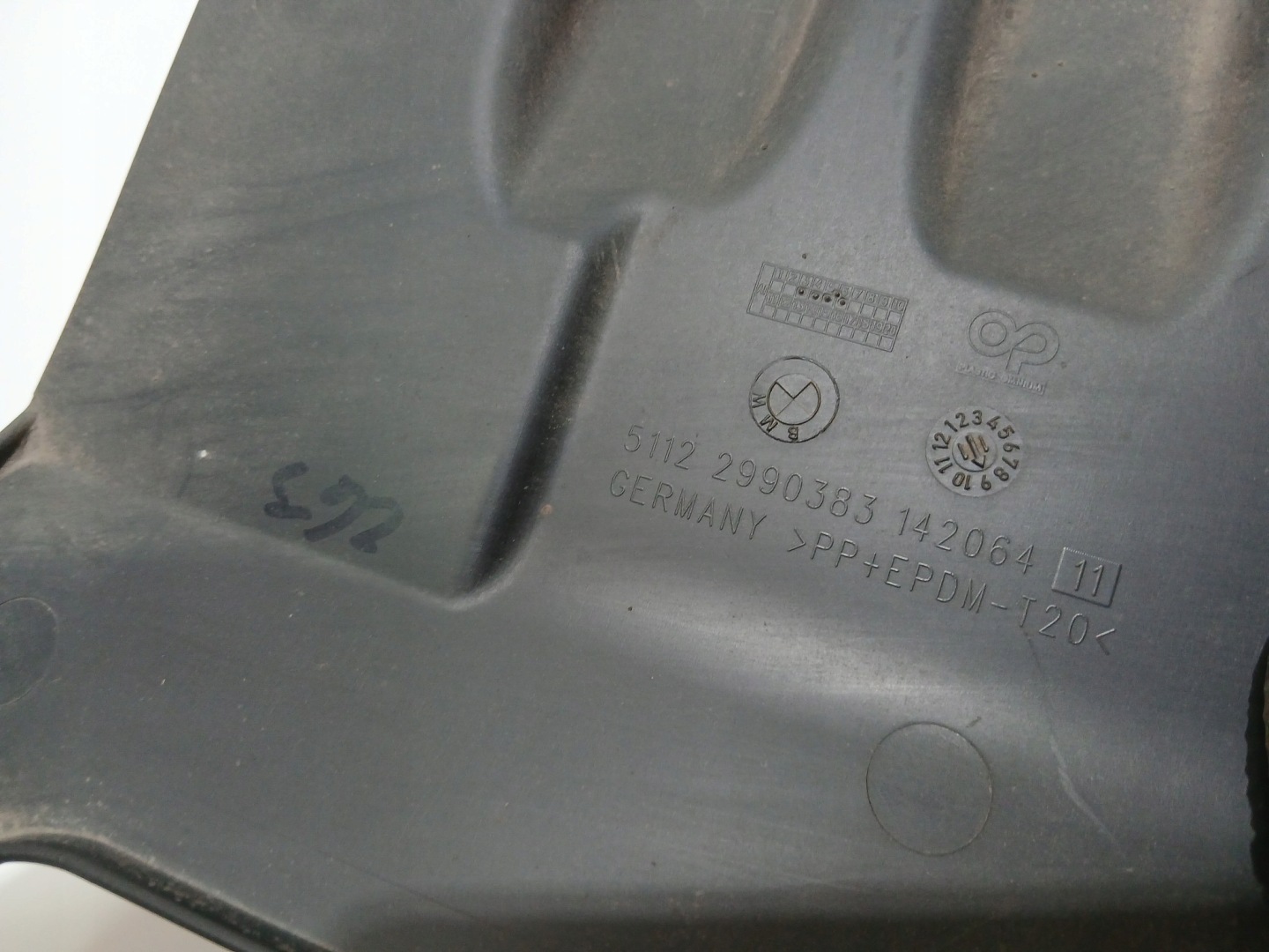 abdeckung Blende Abdeckung Unterfahrschutz BMW X1 E84 2990383