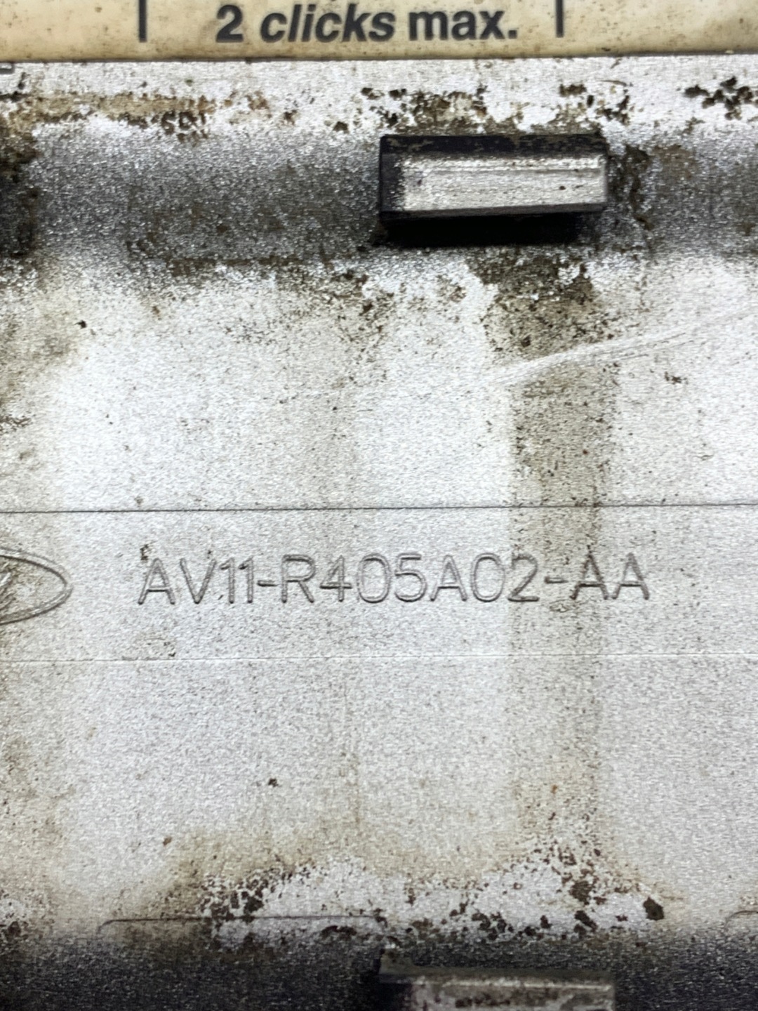 Tankklappe des Kraftstoffsbehälters AV11-R405A02-AA FORD B-MAX (2012-2017) Farbe MC