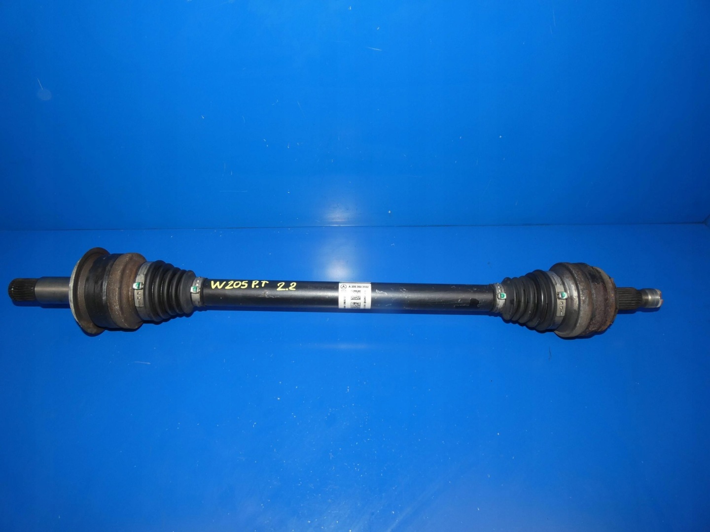 MERCEDES C KLASA W205 semi-axis right rear part rear right