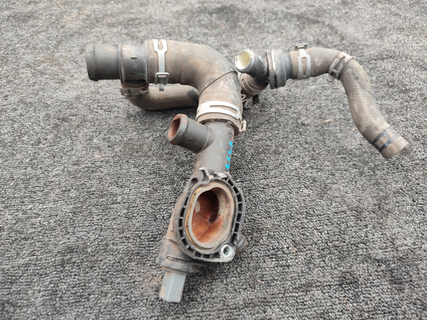 prijenos cijev termostata Volkswagen Transporter T5 CAAB 75kw