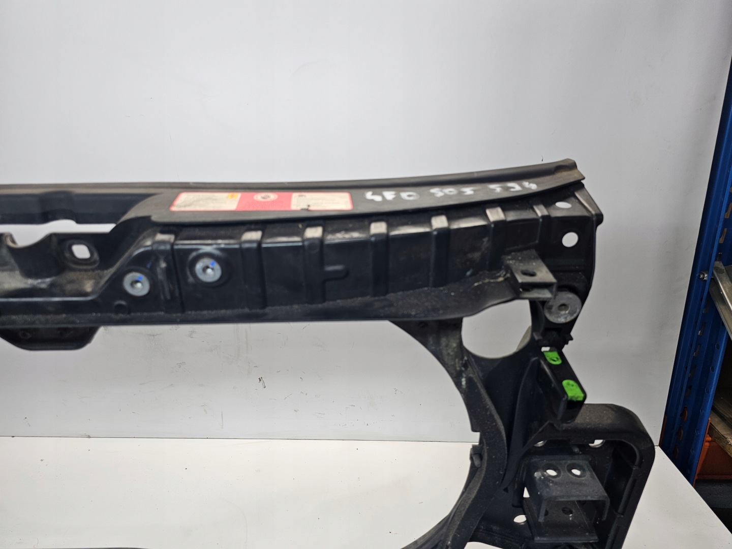 support panel for radiators unprotected AUDI A6 C6 LIFT 2.4 2.8 3.2 FSI 4F0805594