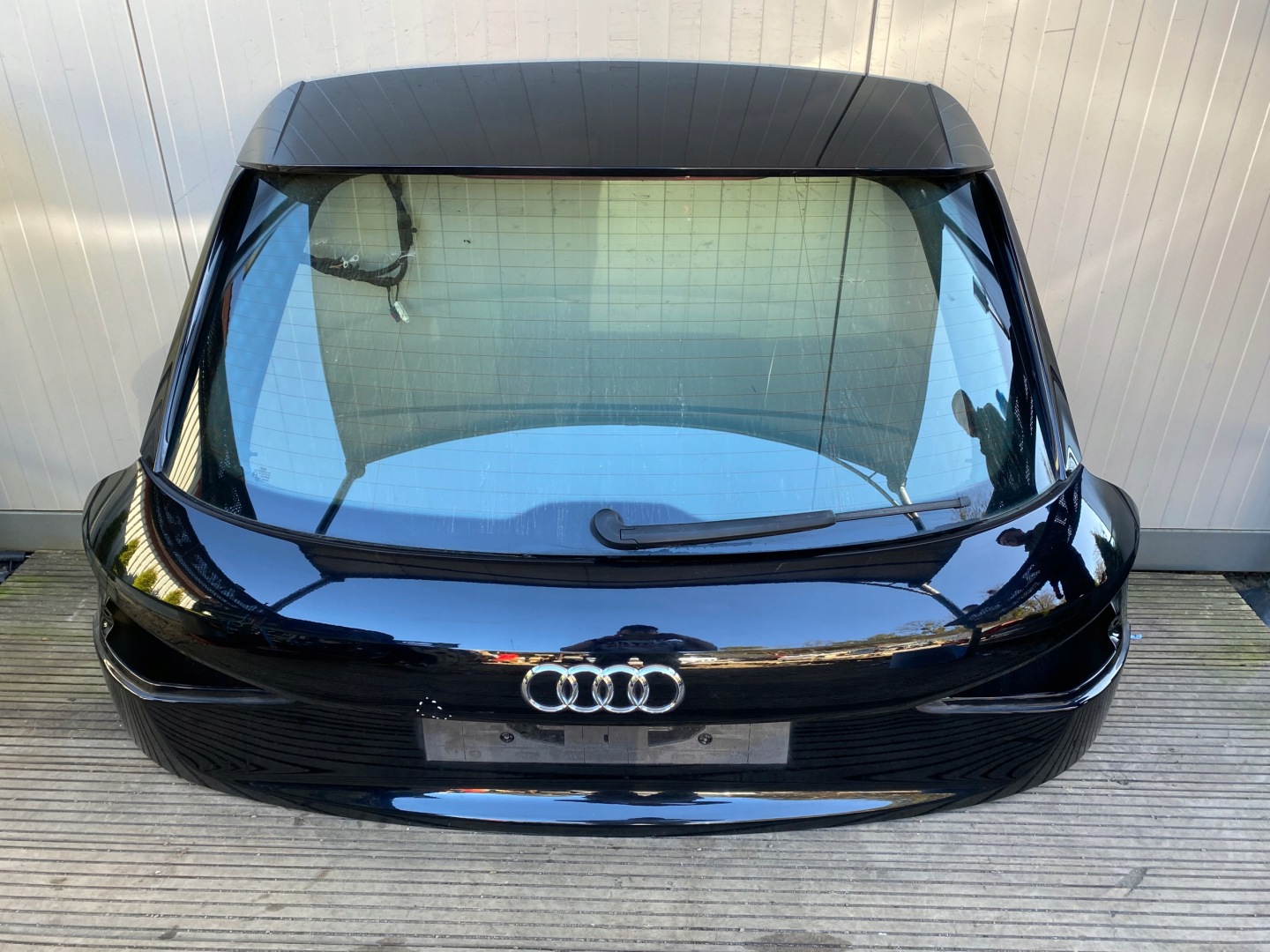 AUDI Q3 8U S-LINE complete trunk door boot rear part black LY9B