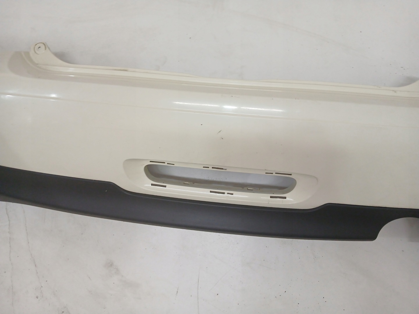 bumper rear MINI R56 PEPPER WHITE