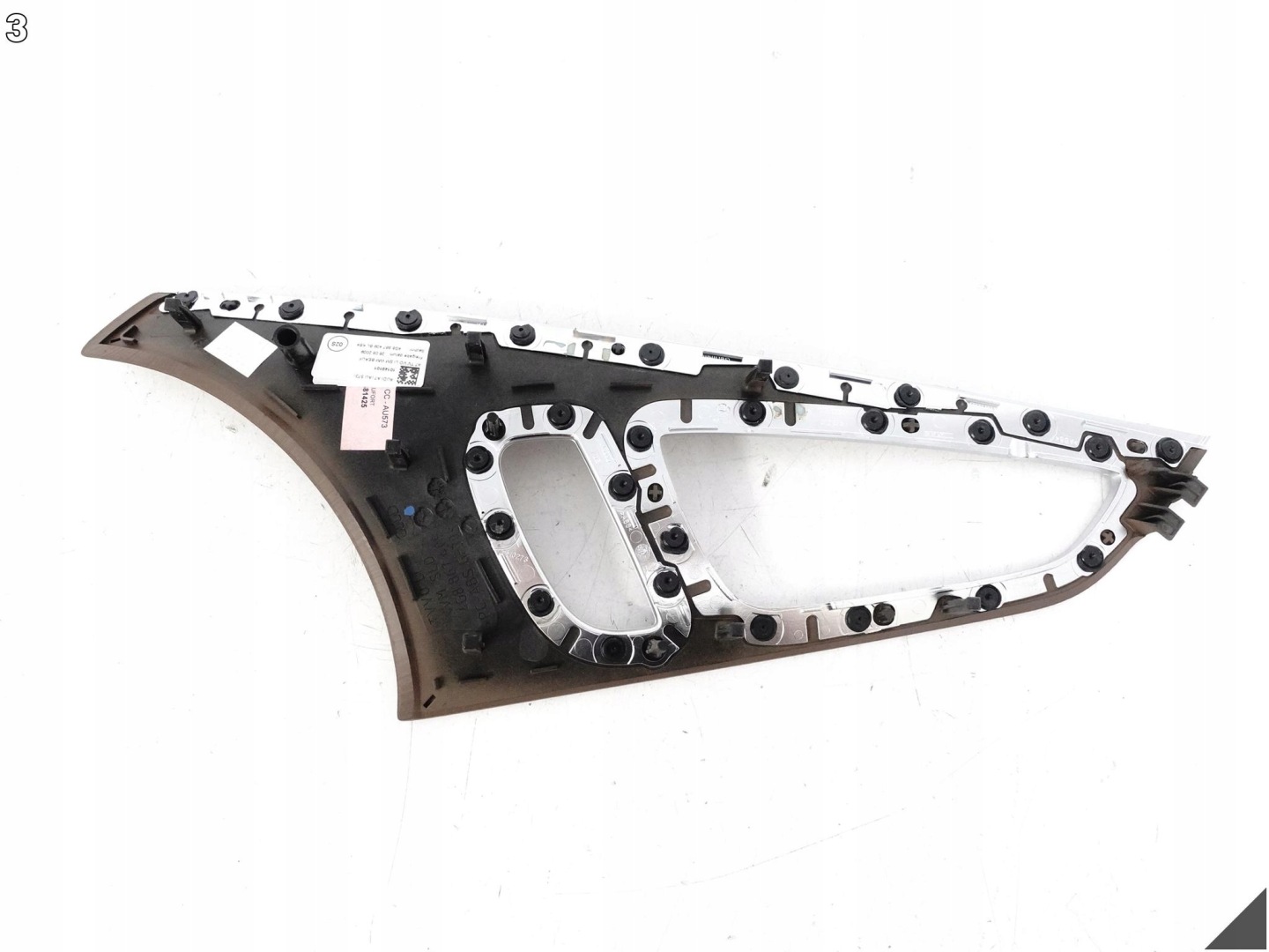 AUDI A7 S7 RS7 4G8 C7 10-18 cover DEKOR door left front CHROM KB4