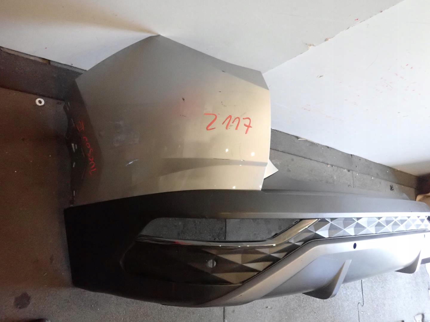 bumper rear part rear HYUNDAI TUCSON IV 2020