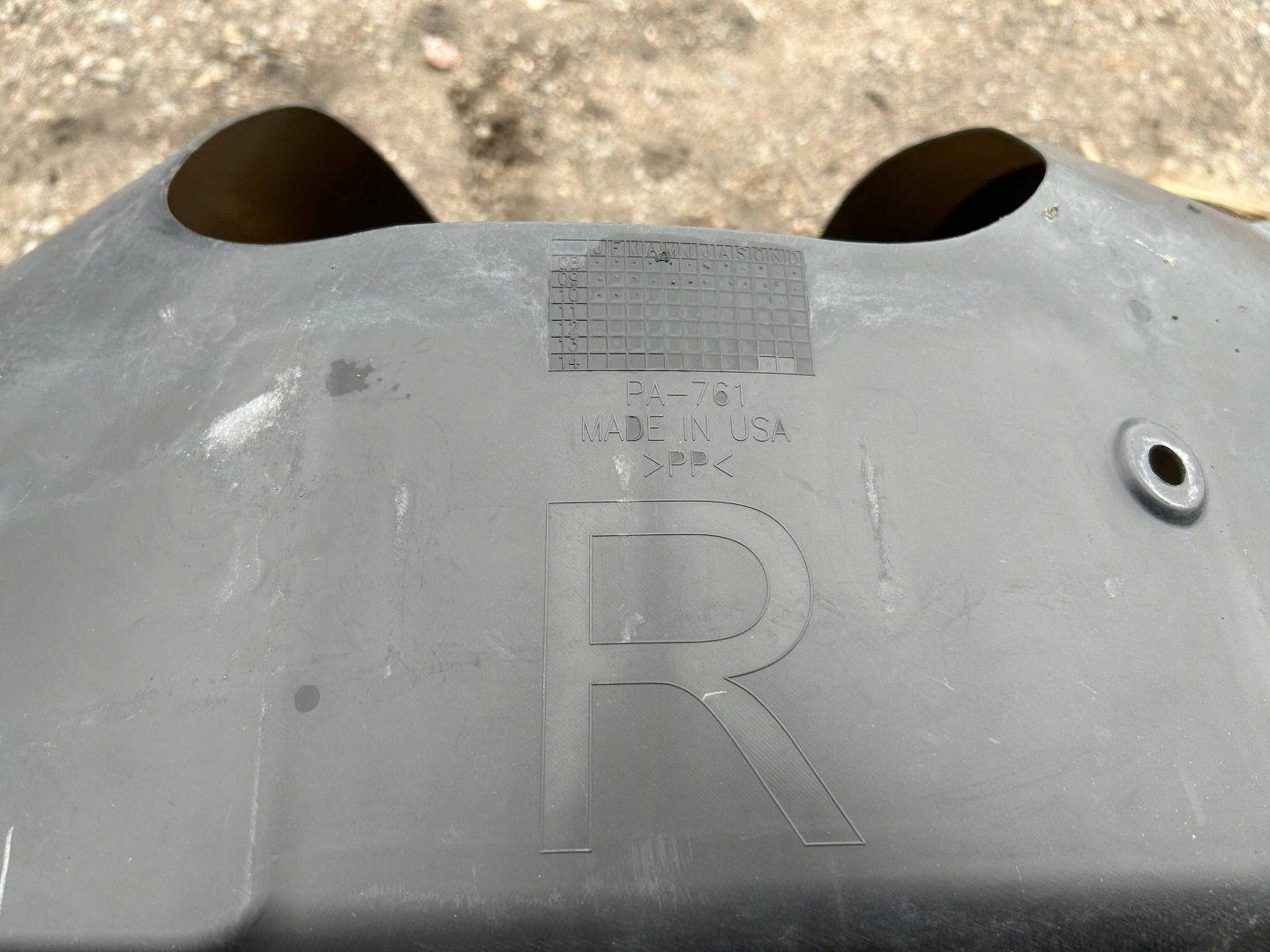 mudguard front front right original Chevrolet Camaro 2009-2013