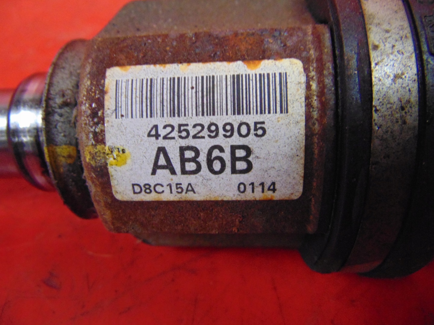 OPEL KARL 1.0 B 14- semi-axis left front 42529905