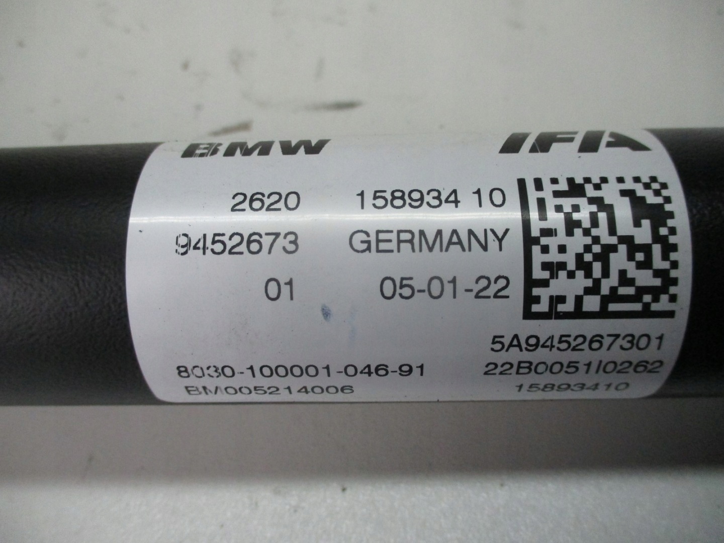 cardan BMW 5 G30 3,0D XD 9452673