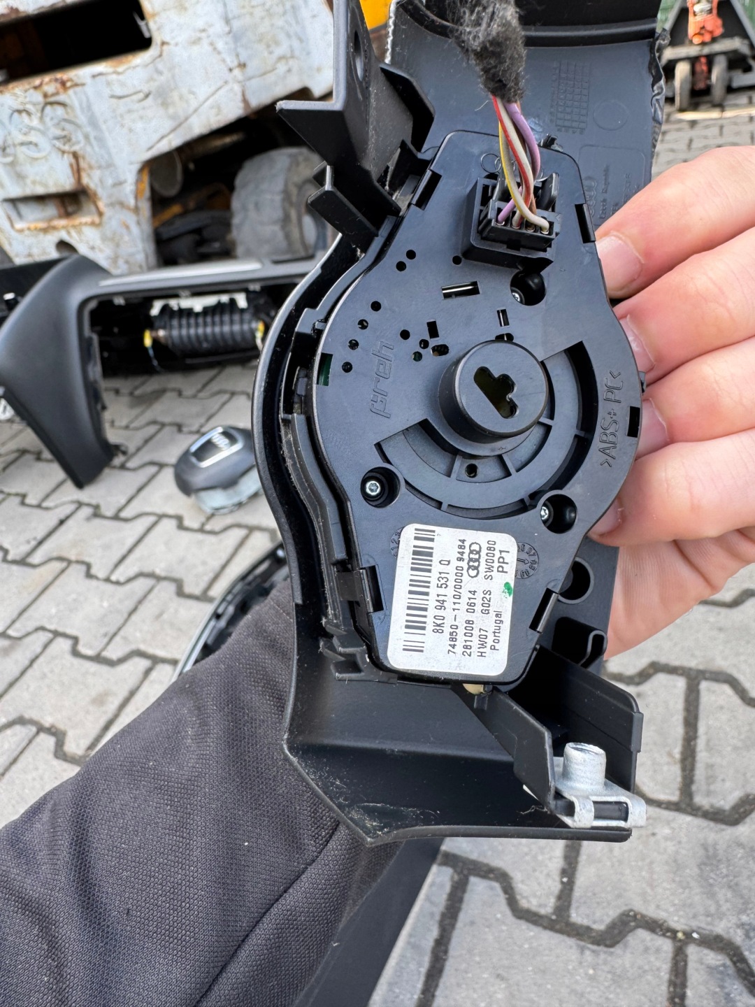 AUDI A4 B8 A5 8T 07- PANEL light switch 8K0941531Q