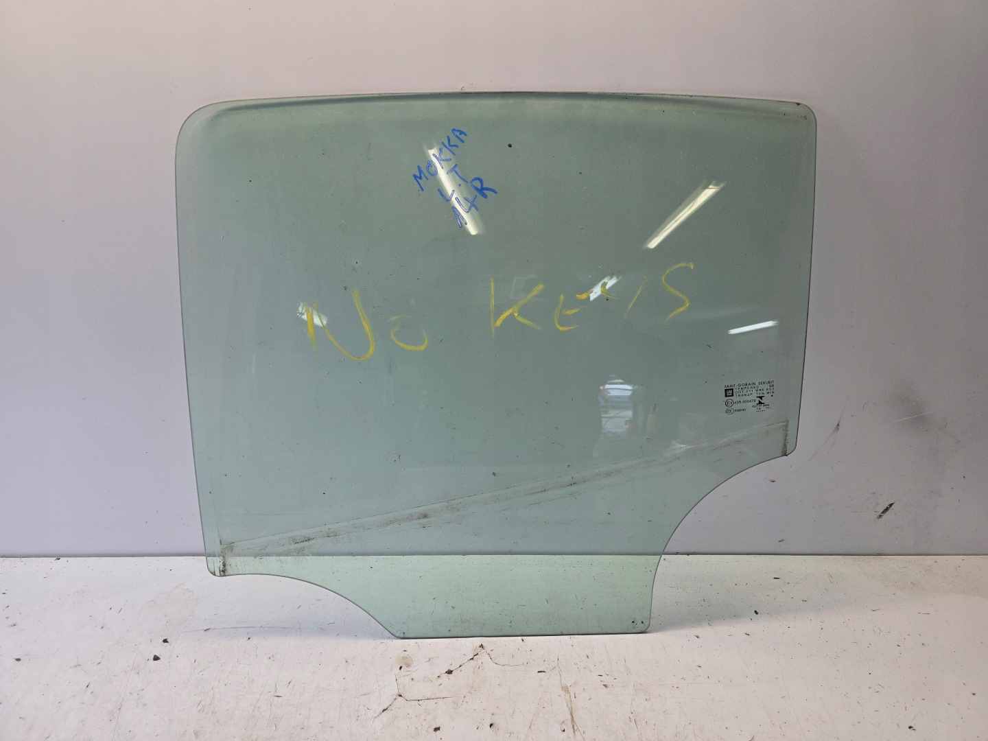 OPEL MOKKA window door left rear part left rear DUZA 14