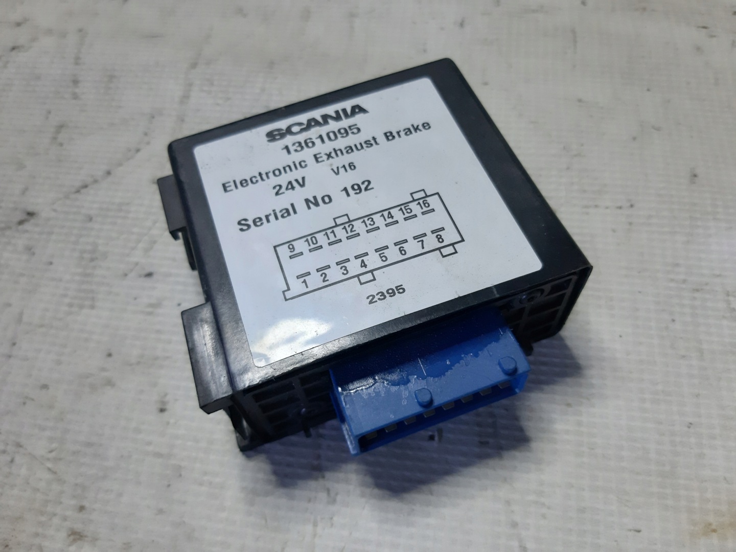 control unit brakes wydechowego SCANIA 1361095