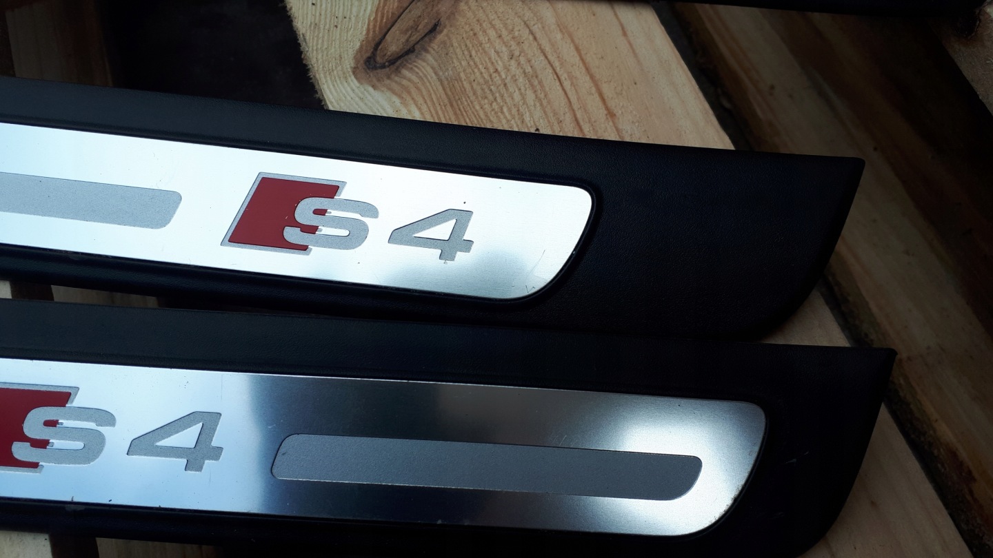 S4 B8 LIFT mouldings threshold SLINE caps for thresholds