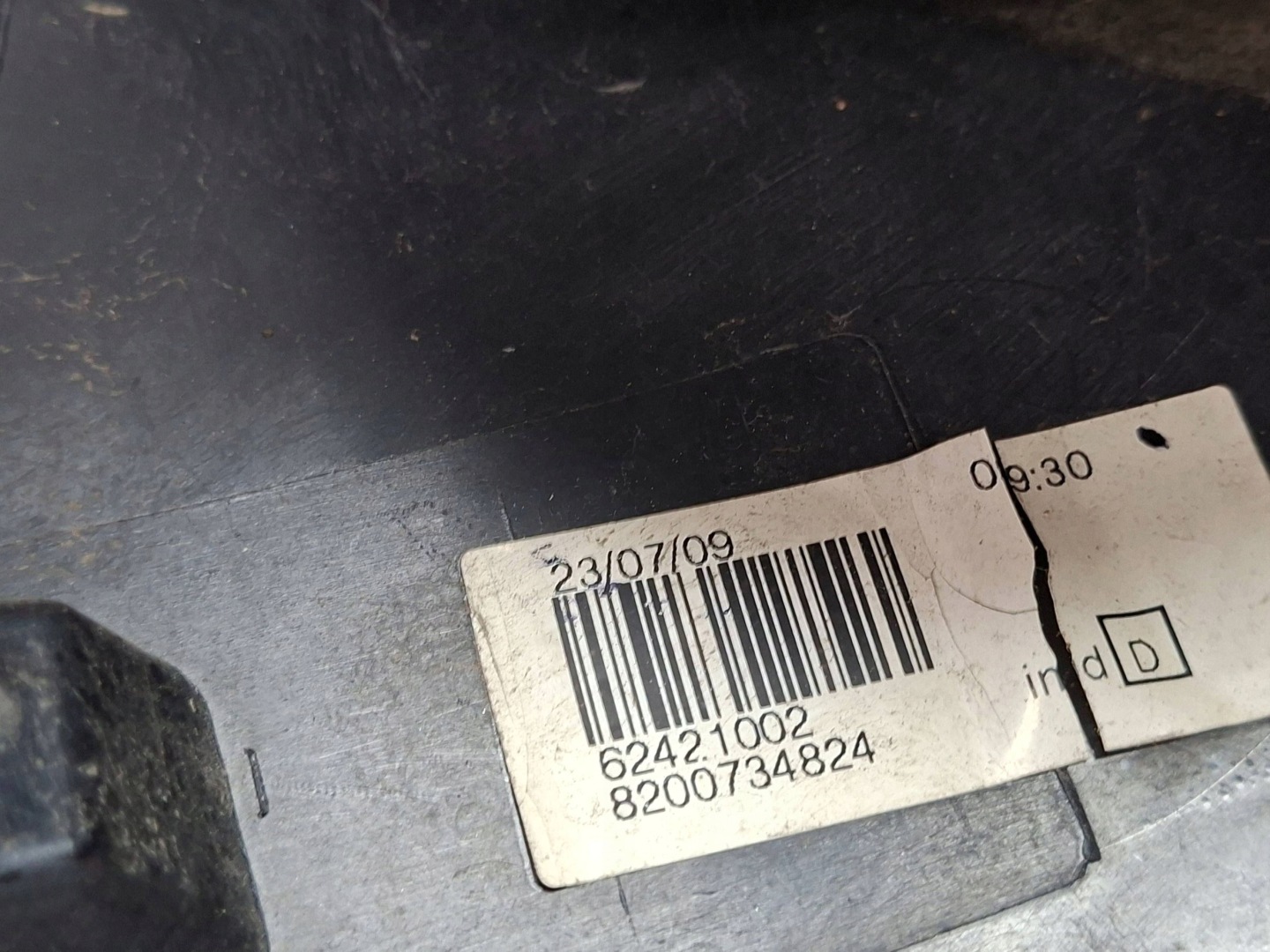 light rear right 8200734824 DACIA SANDERO and 2008-2012