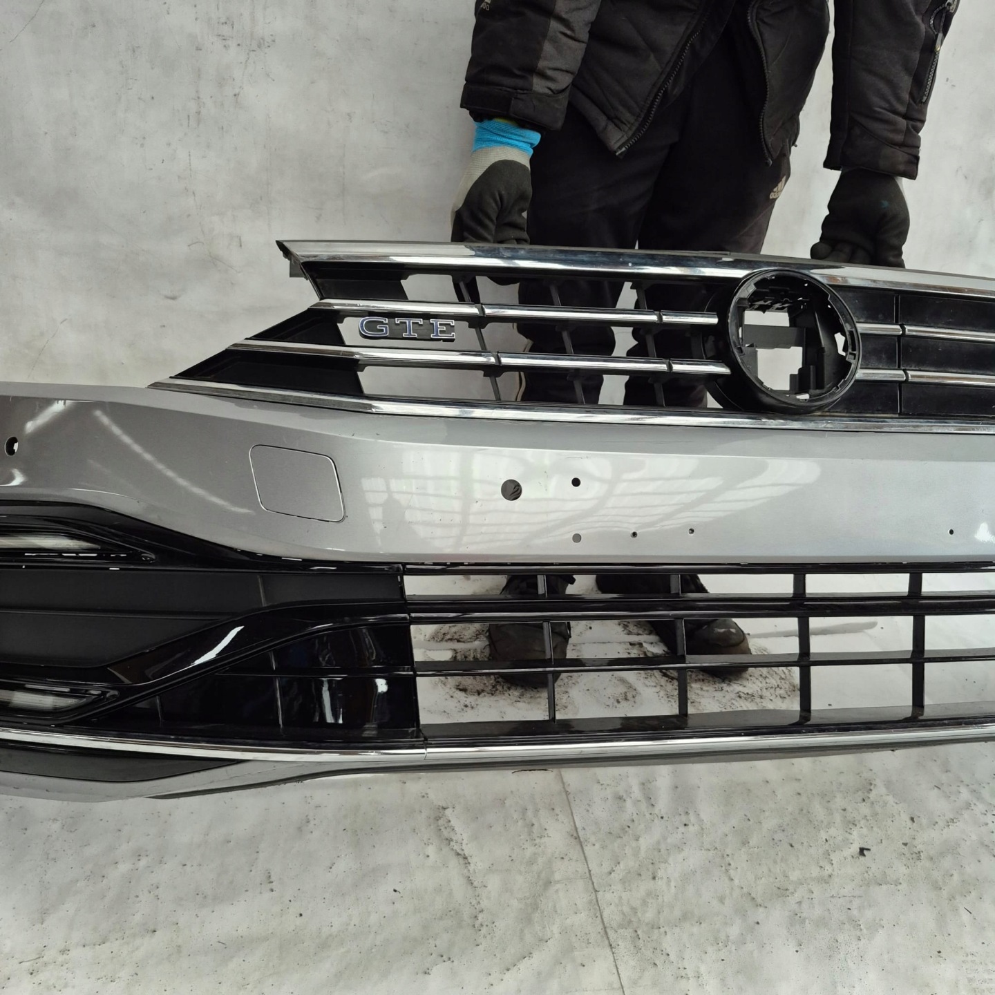 VW PASSAT B8 LIFT GTE 19- bumper front front 6XPDC 3G0807221G