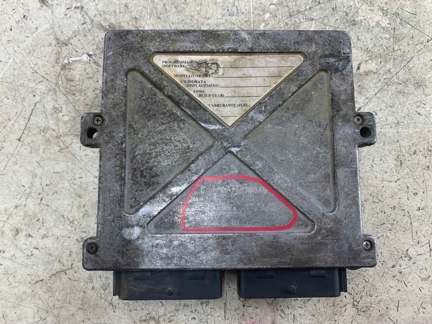 LANDIRENZO LSI NSI control unit gas LPG 032800049