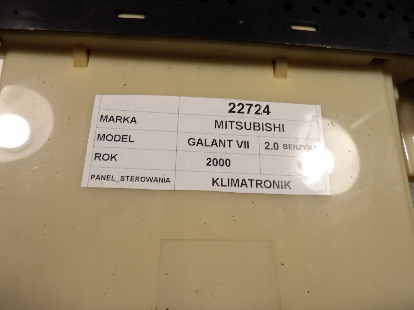 Mitsubishi Galant VII panel klími, klimatizaci MR360372 CAA502A040A