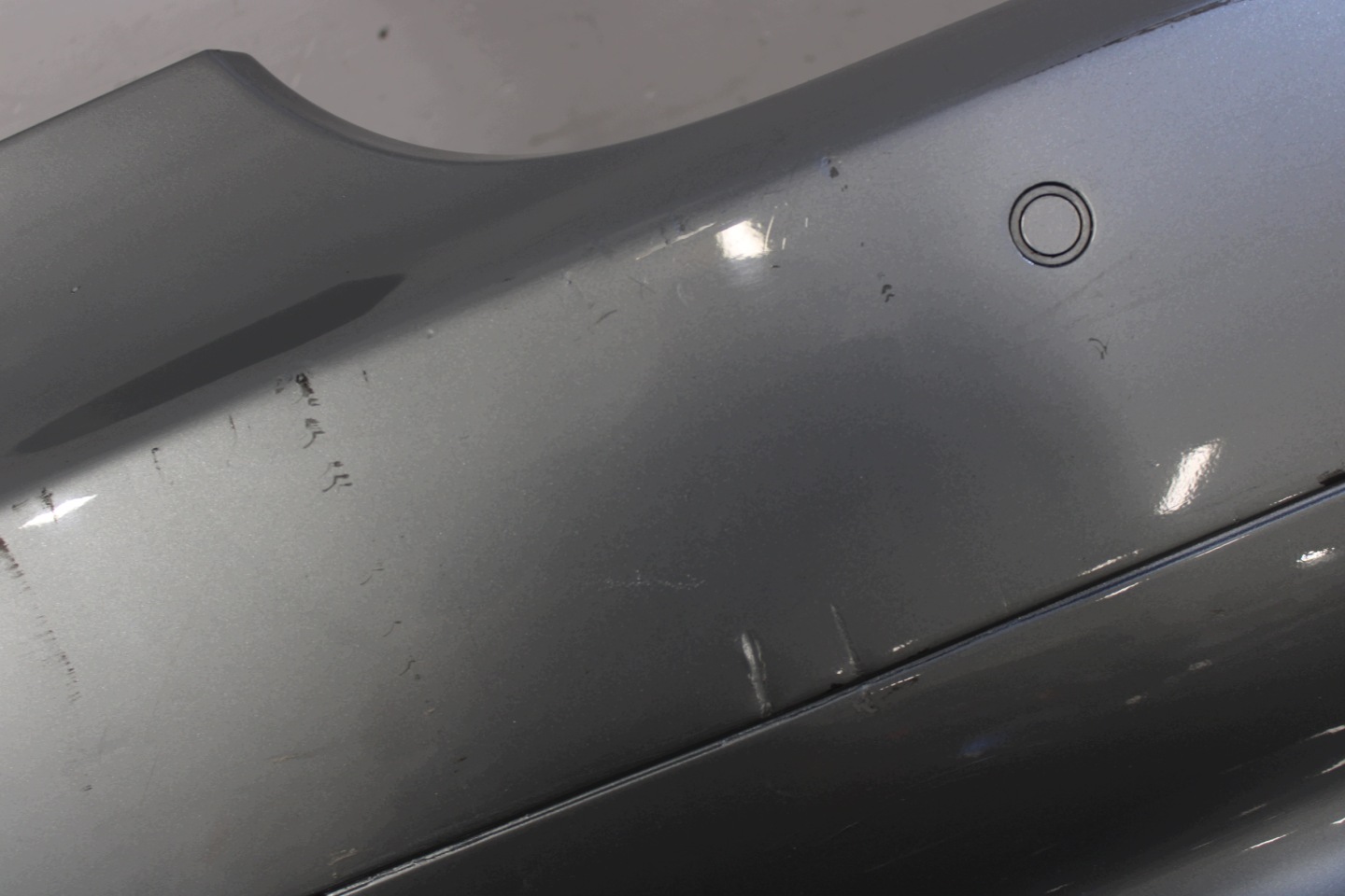 bumper rear part rear complete 4 X PDC BMW 5 E60 sedan