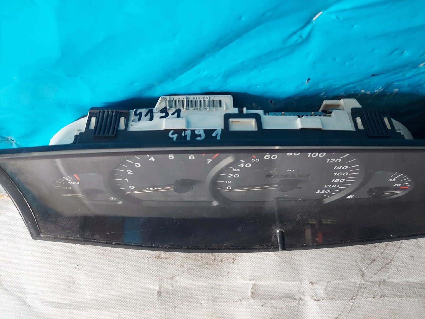 dials clock OPEL OMEGA B 2.0 16V 88481706