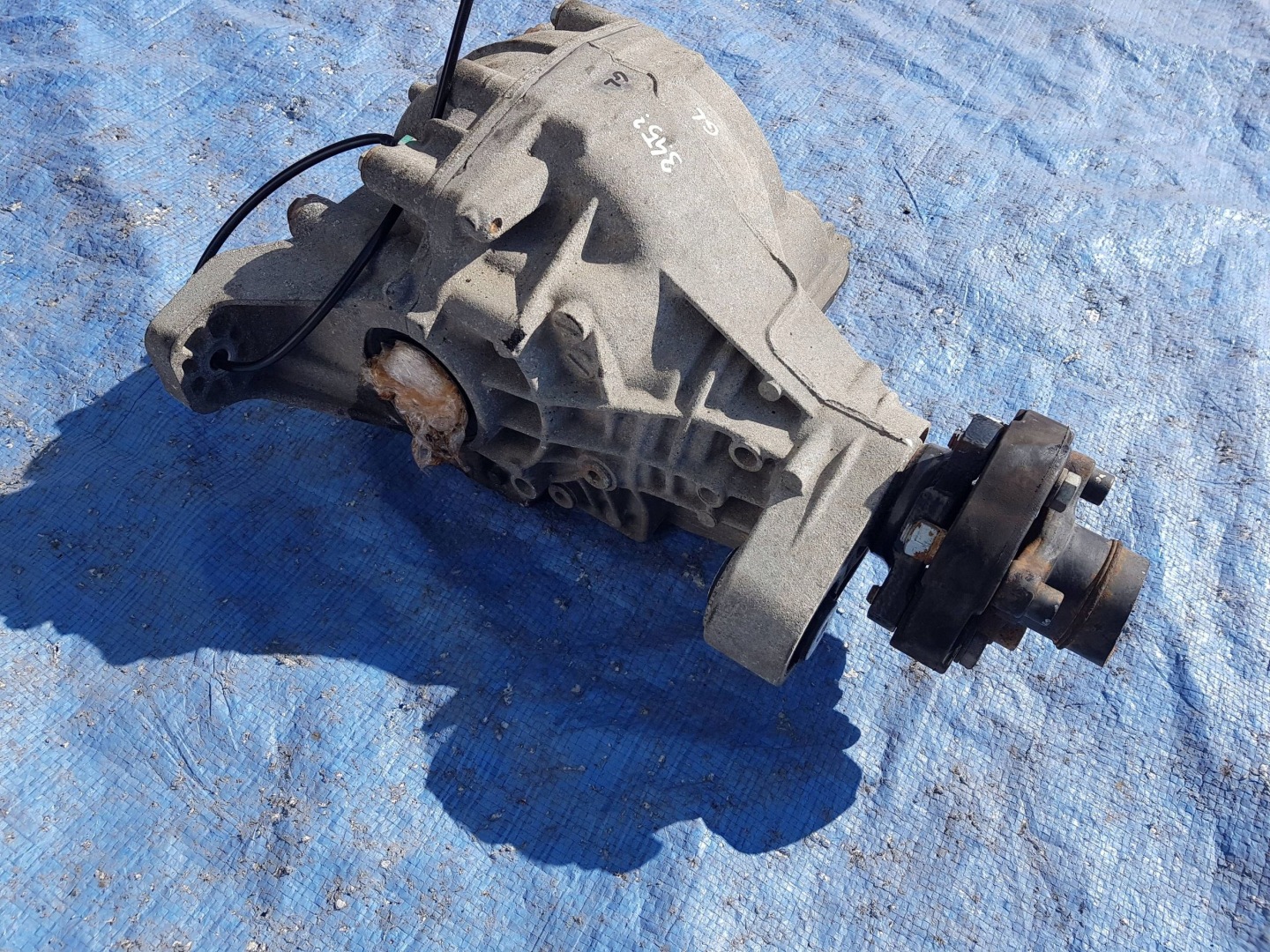 MERCEDES GL X164 ML W164 3.45 differential diff differential rear part Z blocking