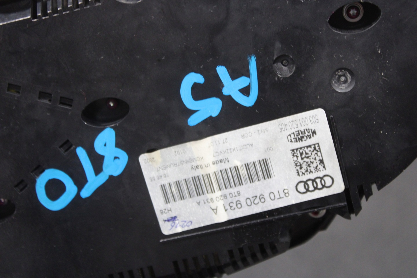 dials dials consoles AUDI A5 8T 8T0 COUPE 8T0920931A