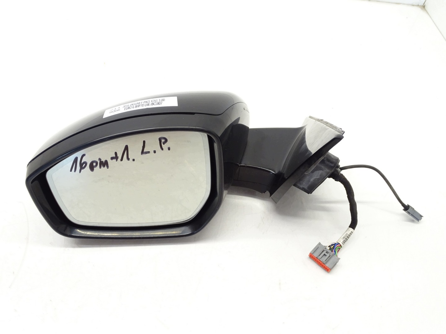 mirror exterior JAGUAR F-PACE left front 16PIN+1 UK JBC1807