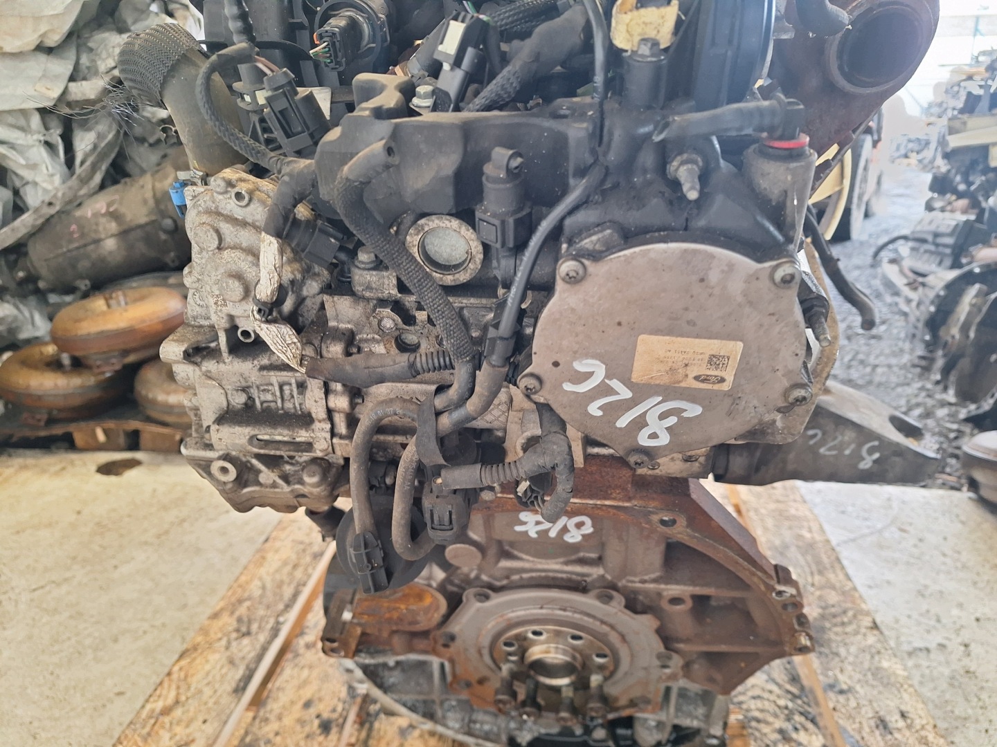 FORD TRANSIT MK8 17-> engine 2.0 ECOBLUE RWD YMR6 YNR6 EURO 6