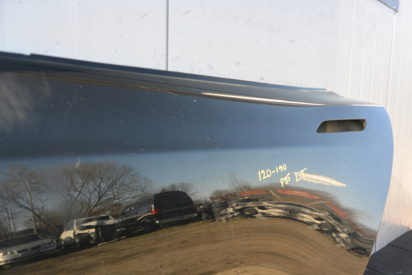 TESLA MODEL S TÜR LINKS HECK SCHWARZE 13-16