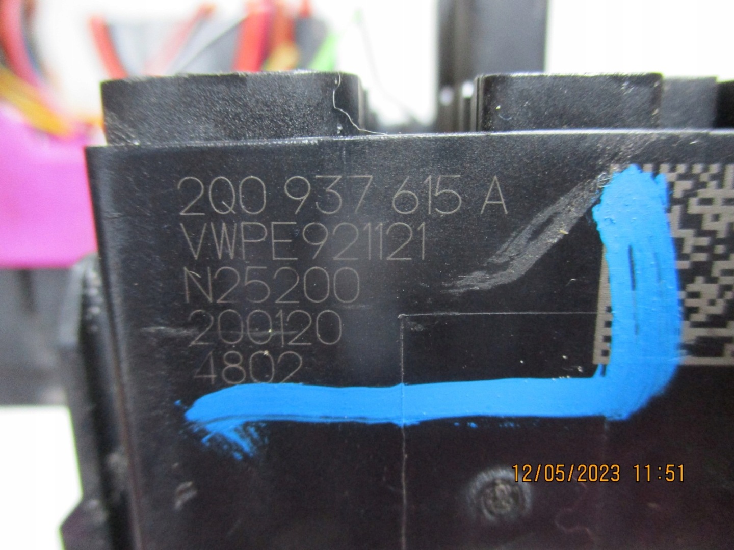 MODULE FUSIBLES AUDI A1 82A 2Q0937615A