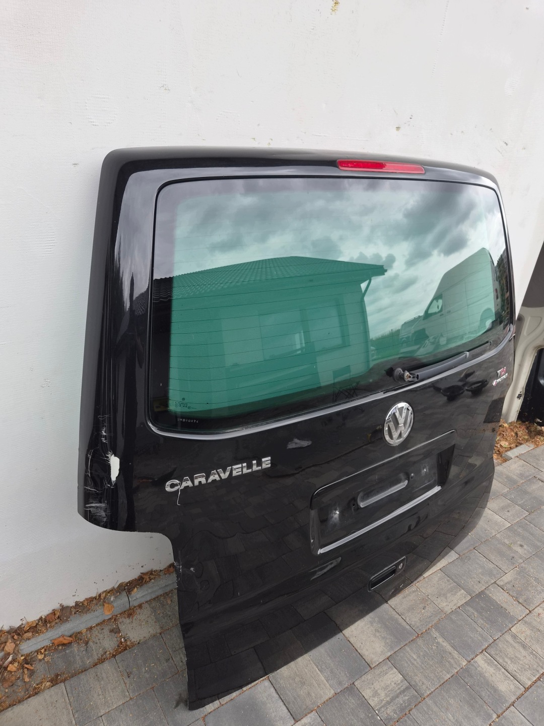 trunk door cover boot rear part VW T5 T5 LIFT black