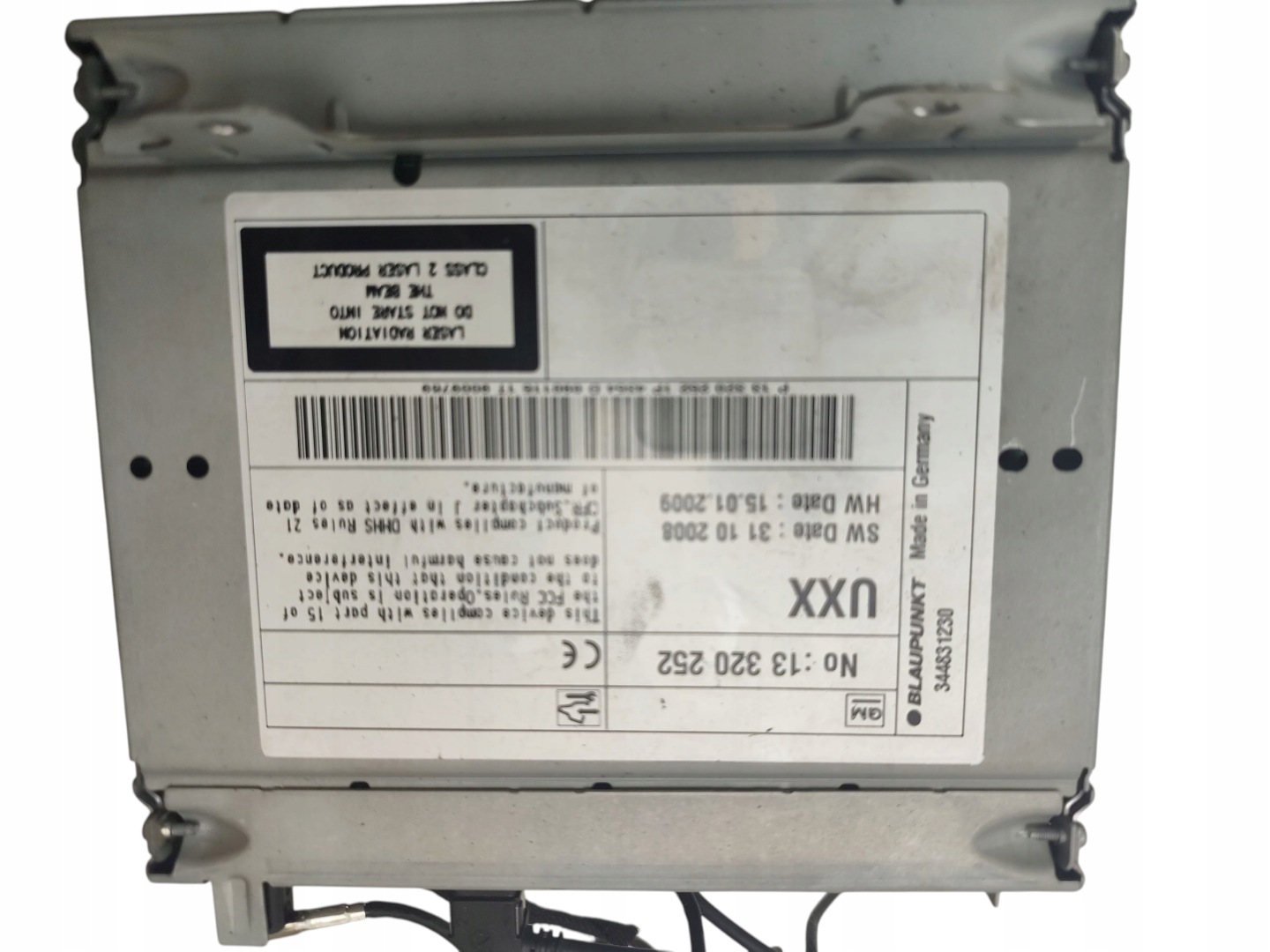 RADIO player navigation OPEL INSIGNIA A (2008-2013) 13320252