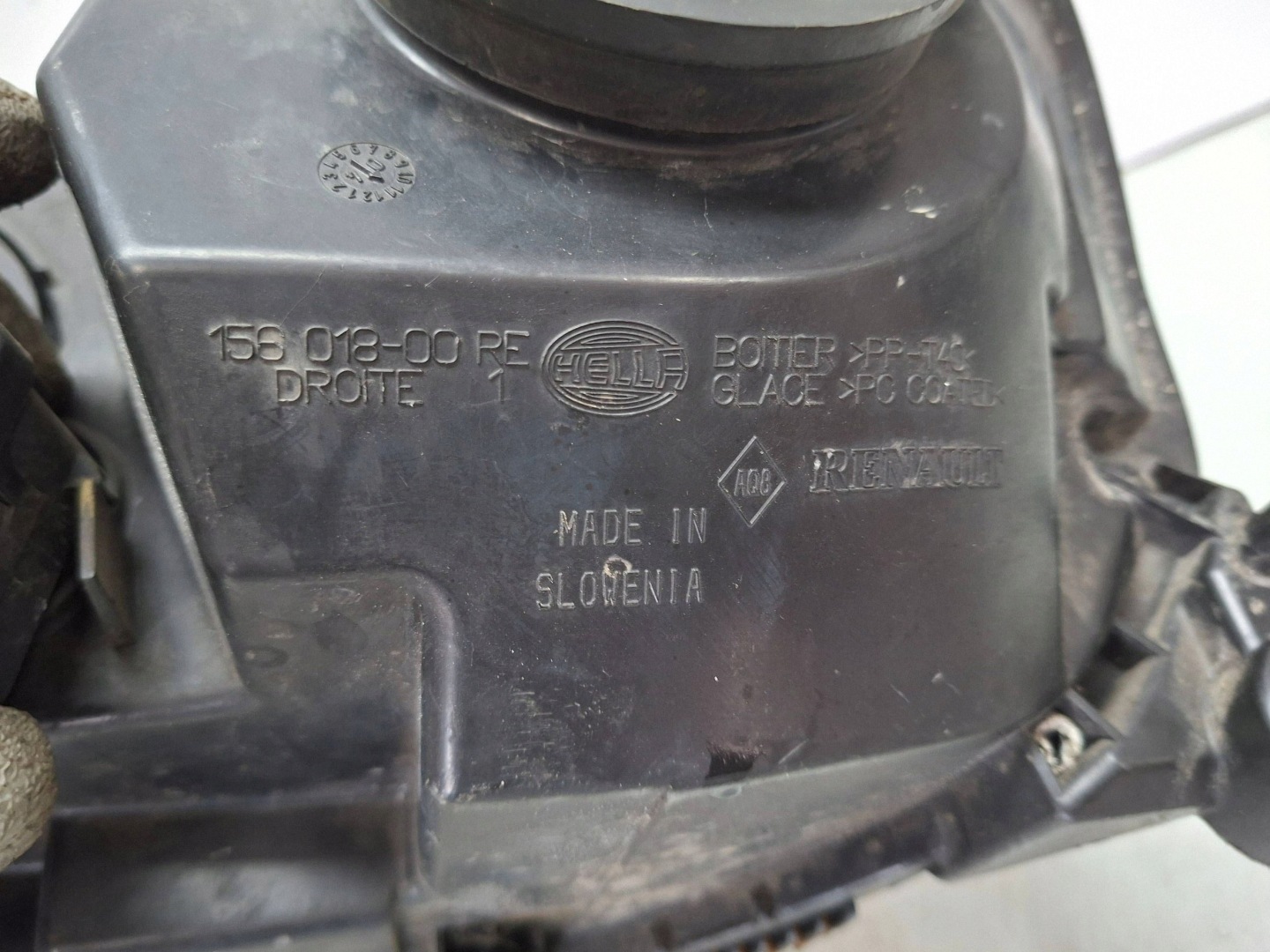 light front right RENAULT CLIO II LIFT 2003