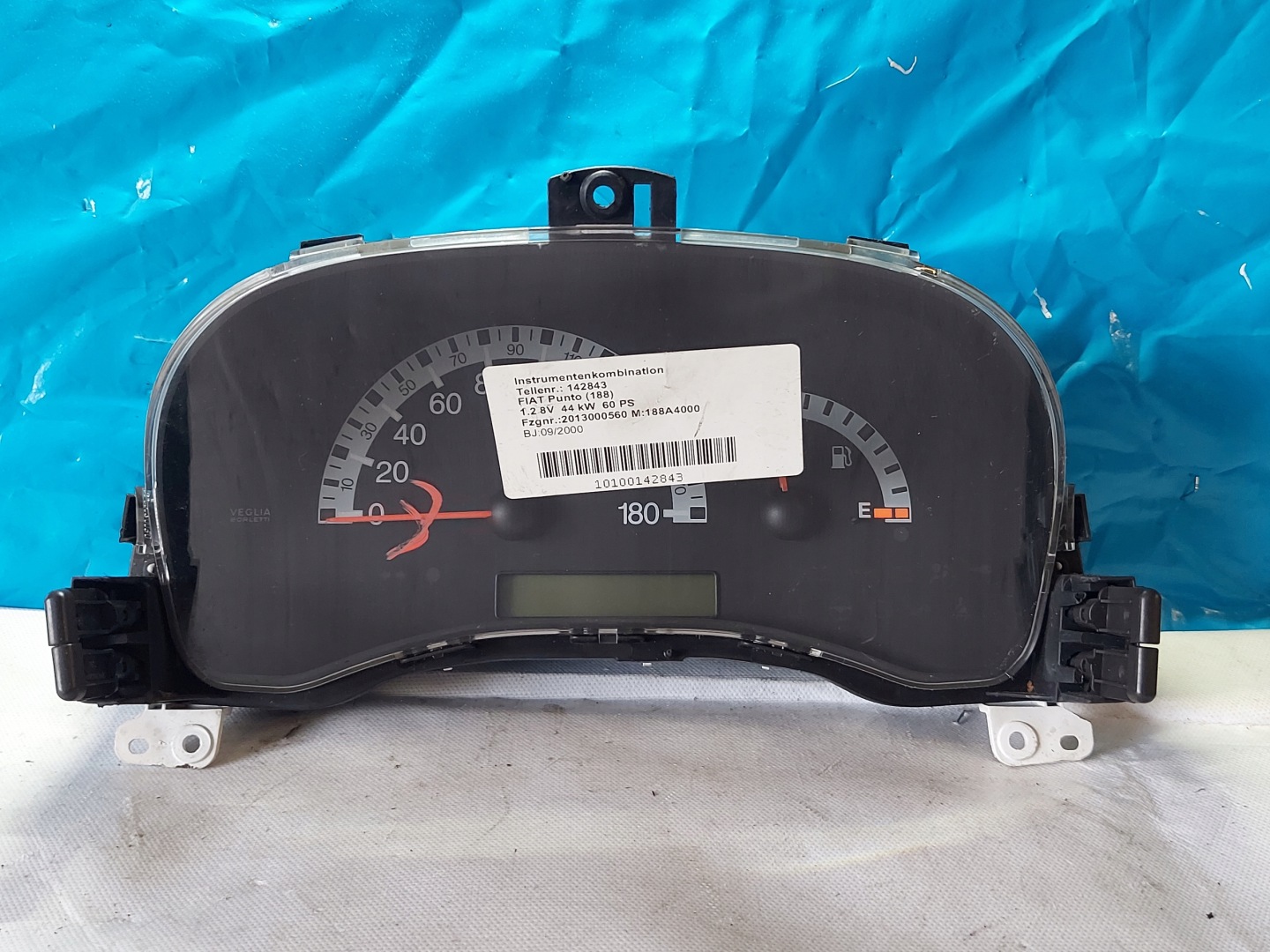 dials clock FIAT PUNTO 1.2 8V 46753571