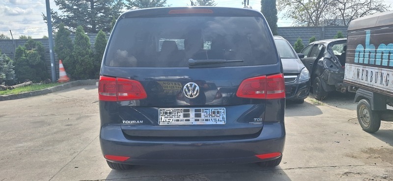 bumper rear VW TOURAN 10- KOD LAK LH5X