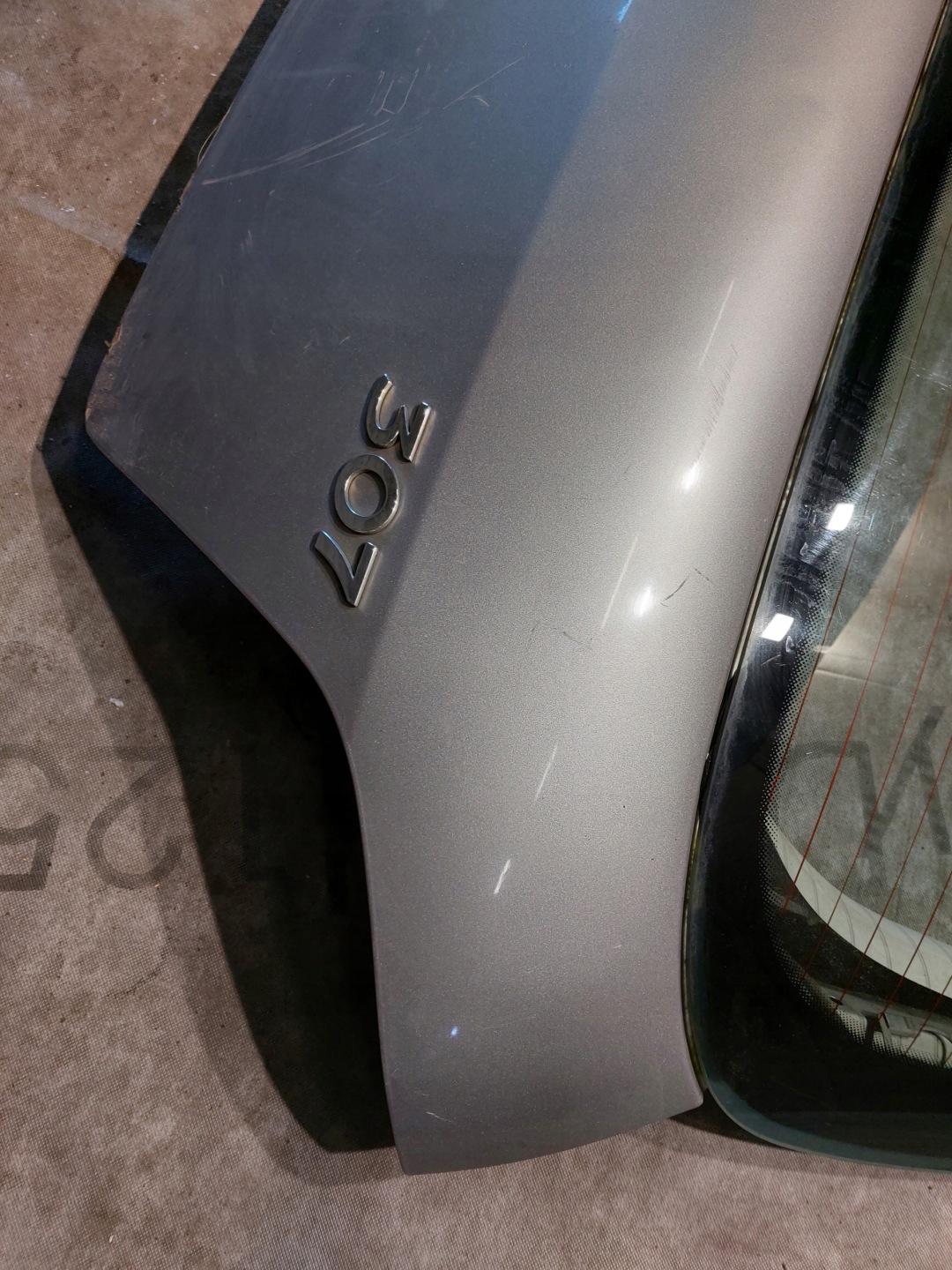 trunk door boot PEUGEOT 307 HB