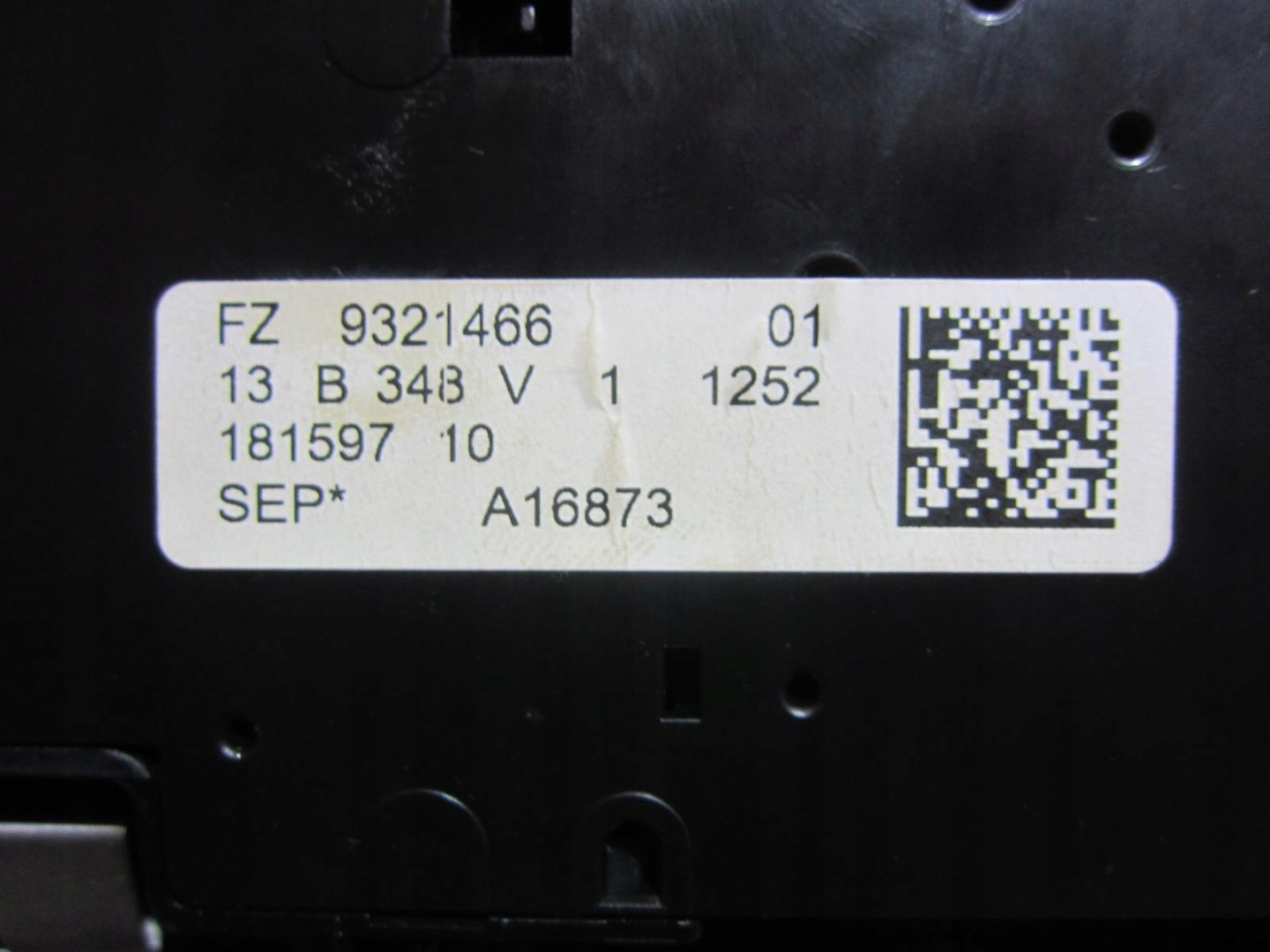 BMW F30 328XI control panel DACHEM 6999738