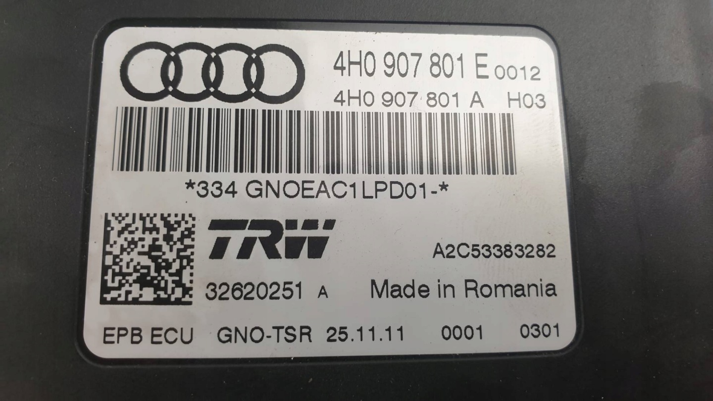 module electric brake 4H0907801E AUDI A6 C7