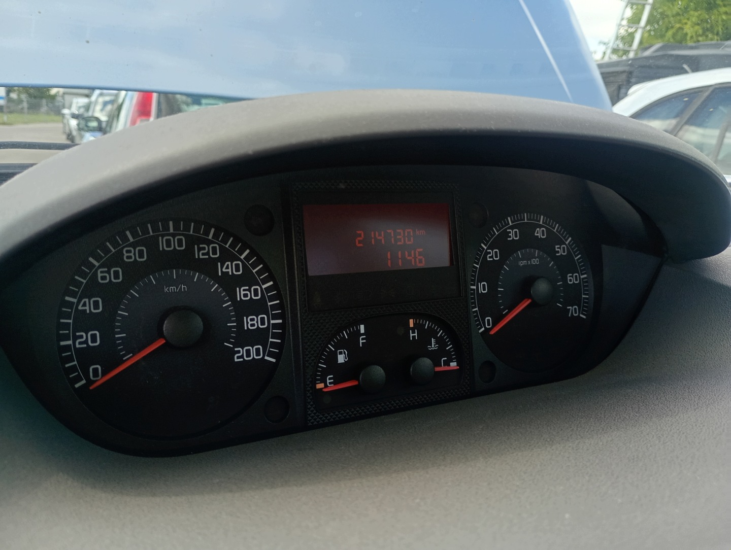 dials dials tachometer Fiat Idea 03-12 1.4 16V 214730km