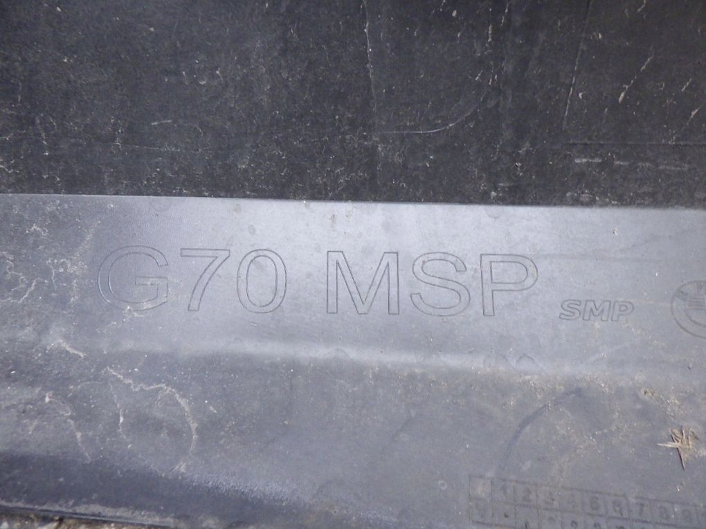 BMW 7 G70 M PAKIET 2022- bumper rear