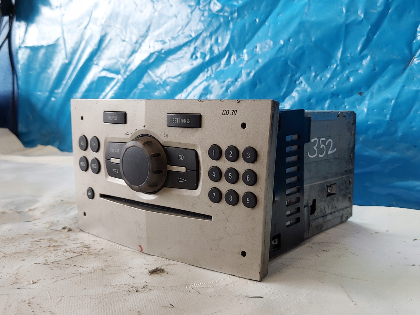 RADIO EKRAN ASTRA H CD30 497316088