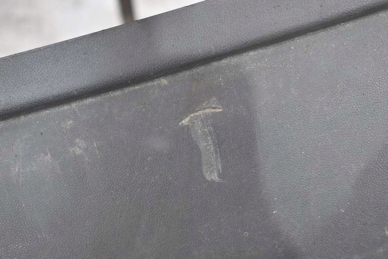 bumper rear part rear black VW CADDY 3 III 2K 04-10