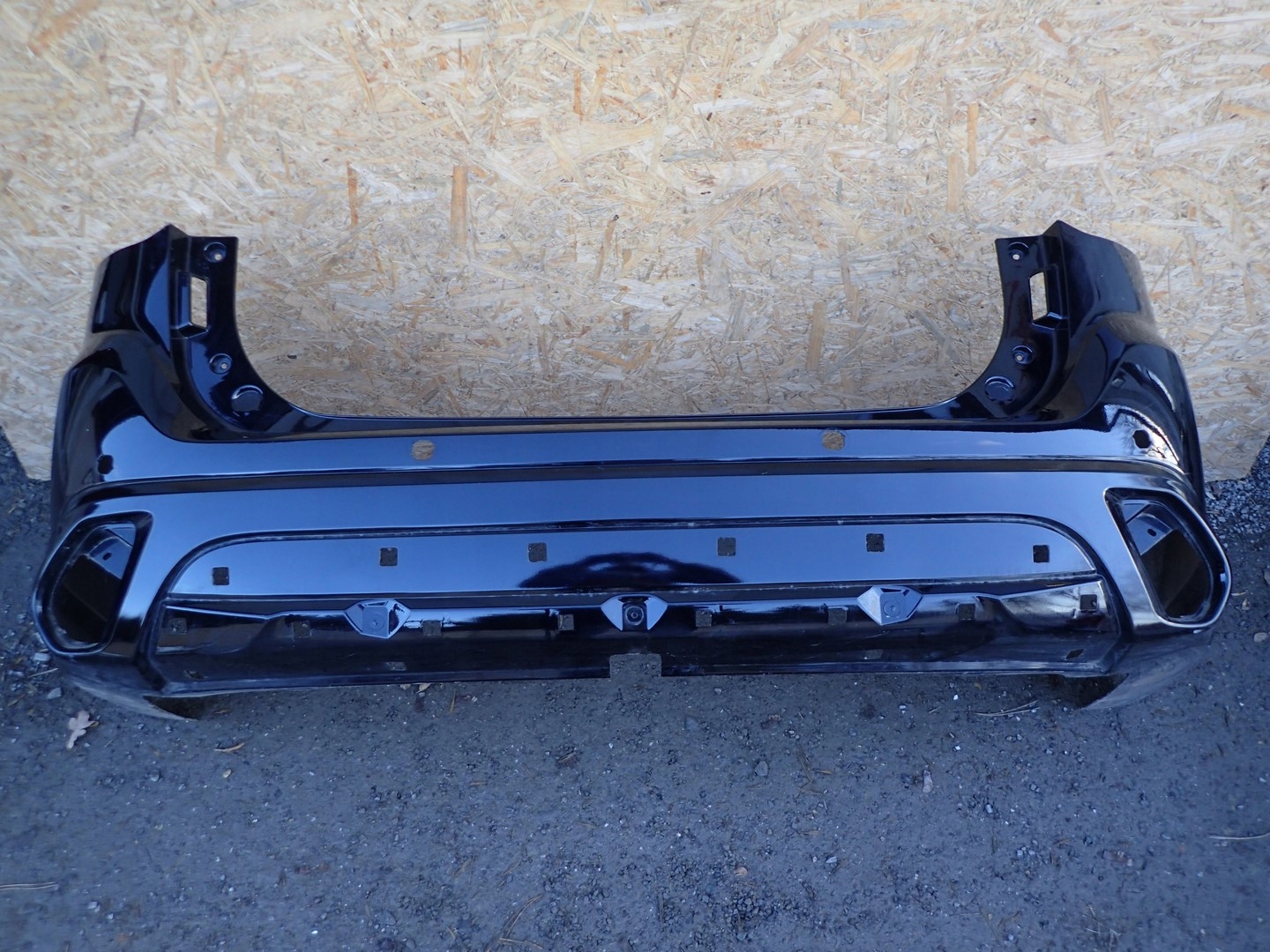 bumper rear part rear MITSUBISHI OUTLANDER 3 III LIFT