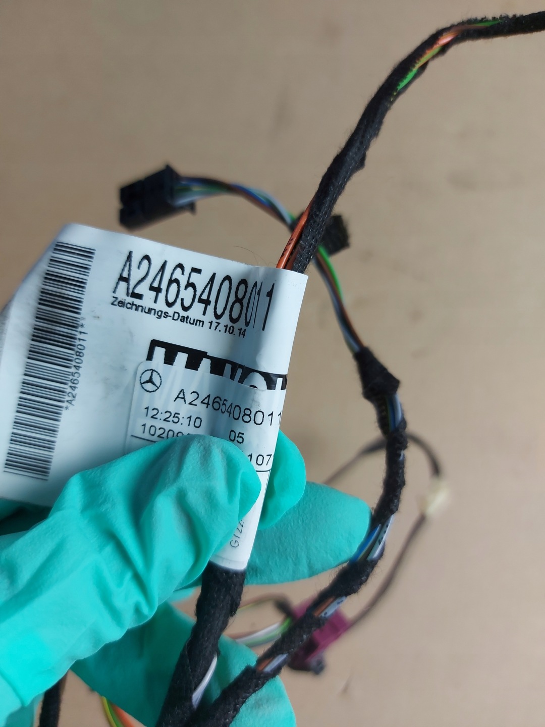 bundle wiring door front MERCEDES B W246 W176 OE EU