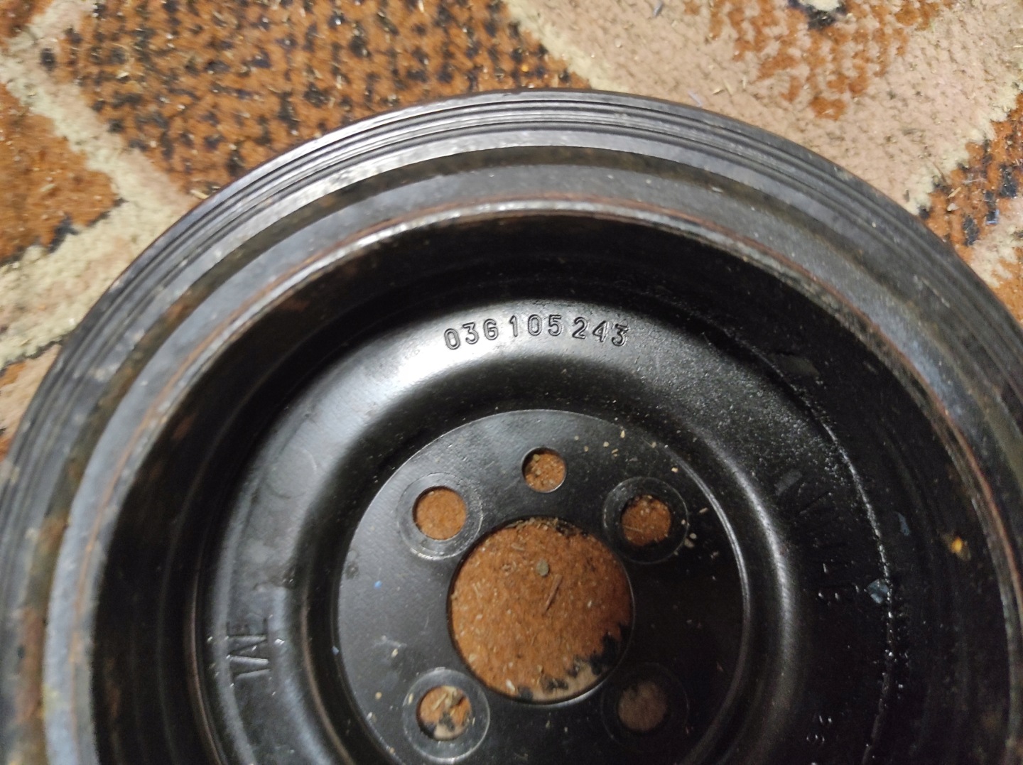 pulley Audi A3 8P 1.9 Tdi Bkc 036105243