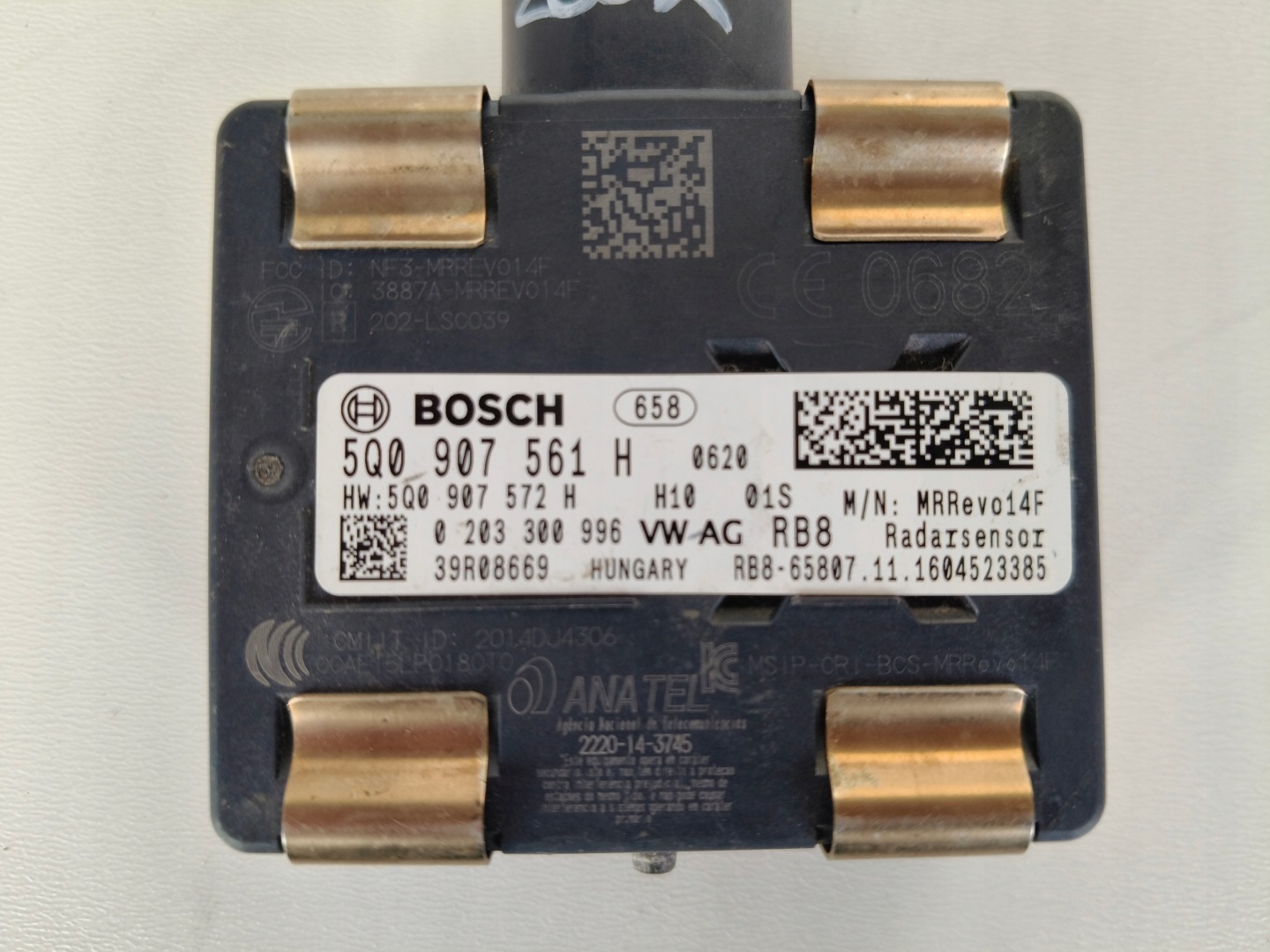 RADAR DISTRONIC ACC sensor VW AUDI SKODA 5Q0907561H