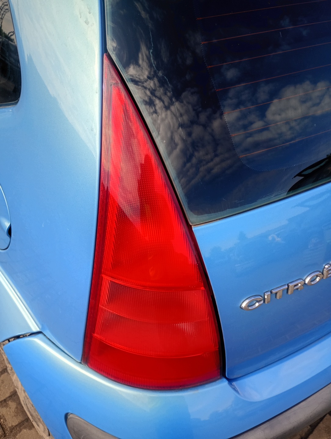light left rear rear part Citroen C3 02-10