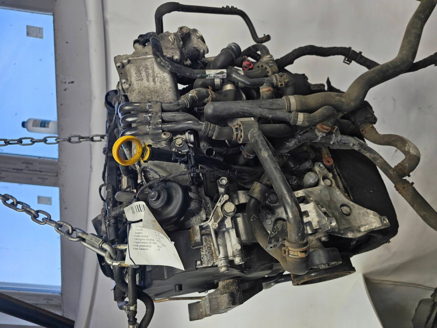 engine complete CLHA 1.6 TDI 104 KM SKODA OCTAVIA III