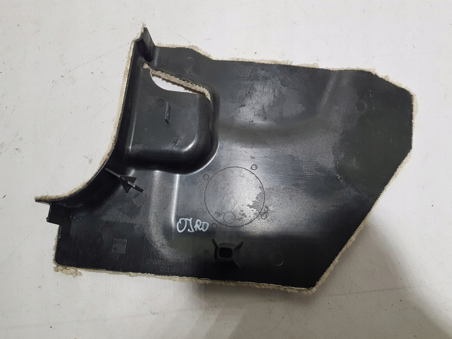 MERCEDES SL R230 upholstery mats right