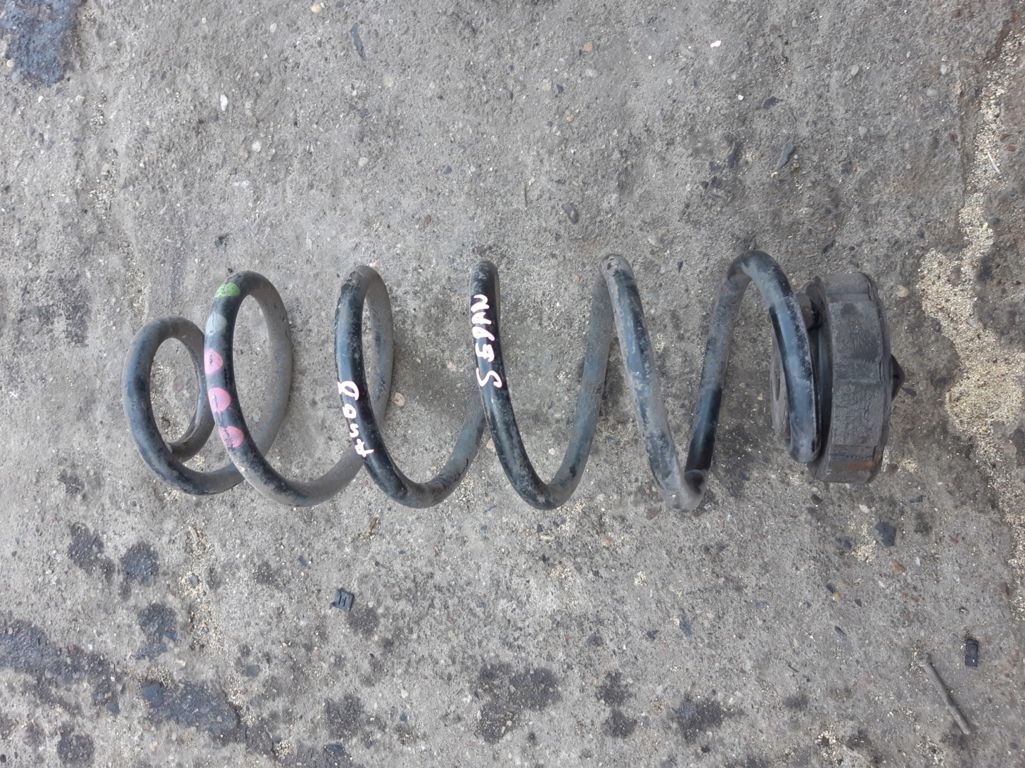 AUDI A4 B8 sedan spring springs rear part left right KOMPLET