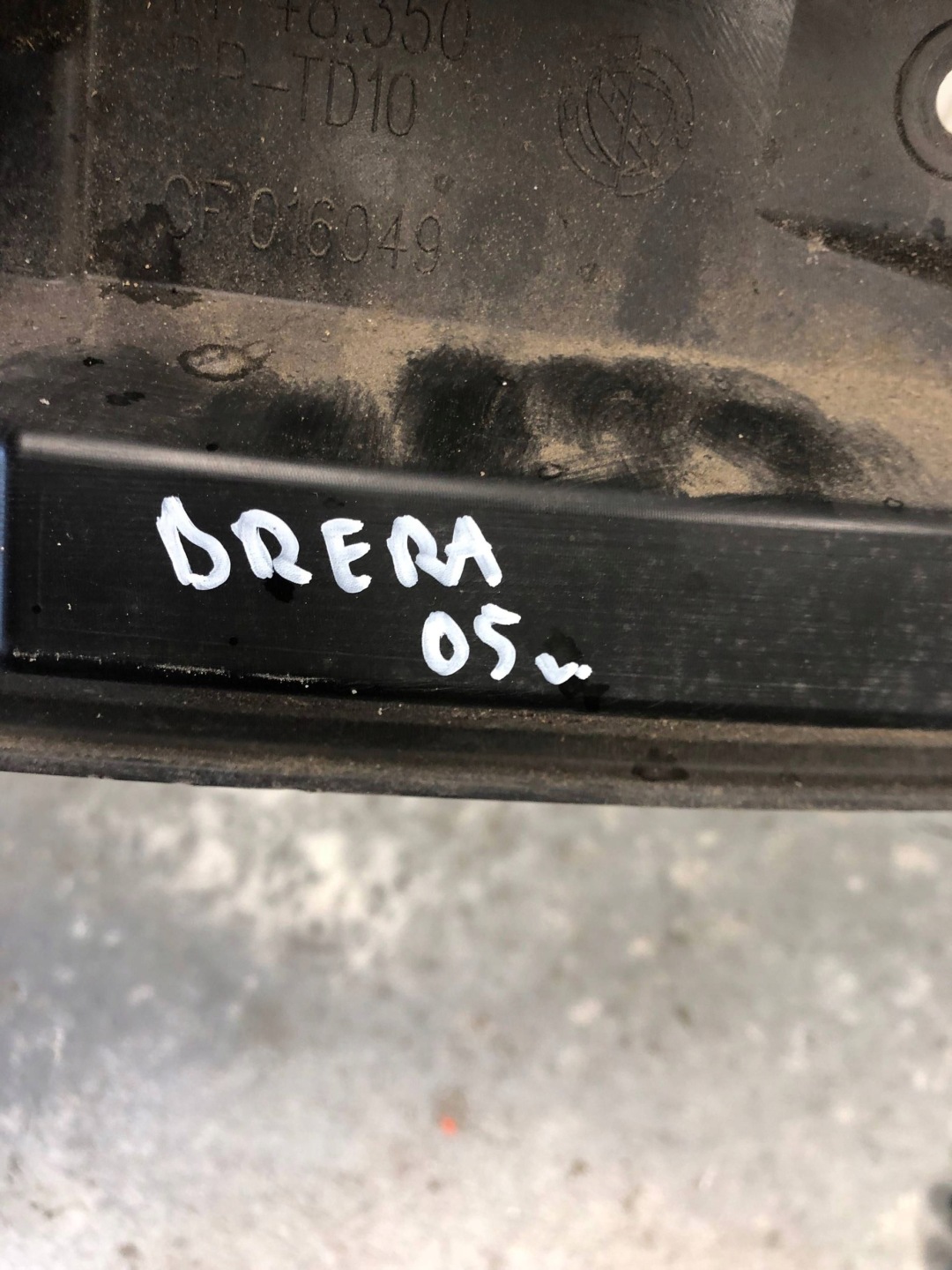 bumper bracket rear part ALFA ROMEO BRERA 60694780
